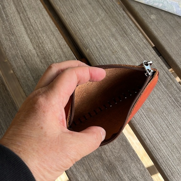Small leather change purse - Picture 2 of 5